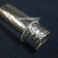 【管徑75mm】白色絲棉保溫通風(fēng)軟管，不癢環(huán)保保溫伸縮通風(fēng)軟管