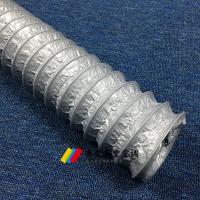 【管徑127mm】PVC鋁箔通風管道，新風機通風伸縮軟管，消音通風管